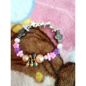 Little Girls, Star/Lady Bug/Flowers Bracelet